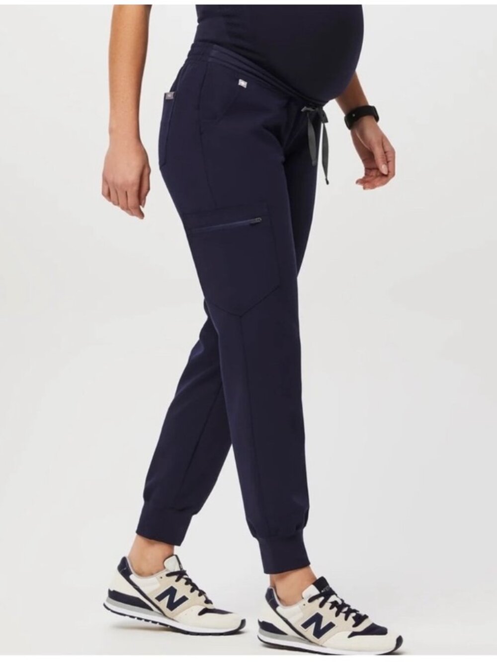 FIGS | Zamora Maternity Jogger Scrub Pants | Navy | Size XL